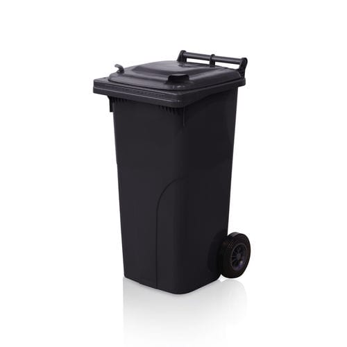 HDPE-Müllbehälter - 958000 - TBA plastové obaly s. r. o. - für Industrieprodukte / mit Deckel / mit 2 Rädern