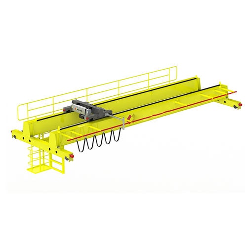 Zweiträger-Brückenkran - NLH - Nucleon (Xinxiang) Crane Co., Ltd. - mit Leichthebesystem / mit Bauhöhe / leichtgewichtig