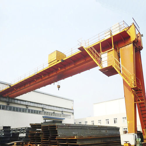 Zweiträger-Halbportalkran - BMG - Nucleon (Xinxiang) Crane Co., Ltd. - schienenmontiert / für Modulgebäudebau / für Werkstatt