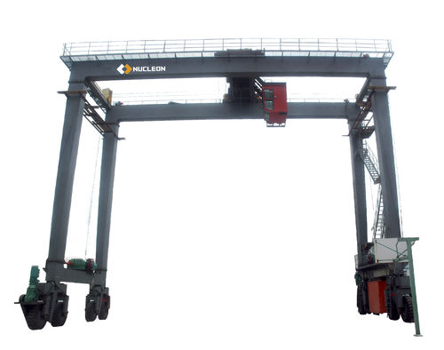 Portalkran mit Gummireifen - RTG - Nucleon (Xinxiang) Crane Co., Ltd. - für Container / Zweiträger / für schwere Lasten