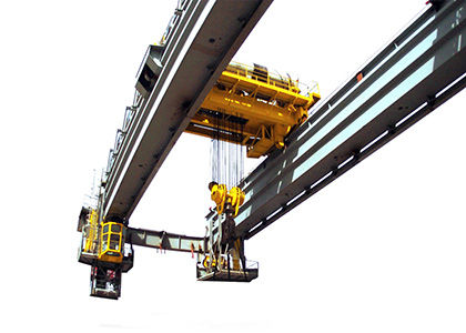 Mobiler Kran - Nucleon (Xinxiang) Crane Co., Ltd. - mit Seilsystem / für Gebäudefassaden / für Schiffswerften