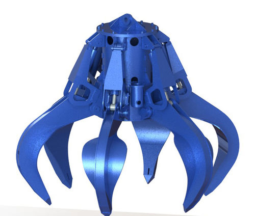 Mehrschalengreifer - DY - Nucleon (Xinxiang) Crane Co., Ltd. - elektrohydraulisch / Abfallentsorgung / 6-Schalen