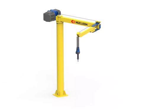 Säulenschwenkkran - Nucleon (Xinxiang) Crane Co., Ltd. - für Hubanwendungen / teleskopisch / Vollrotation