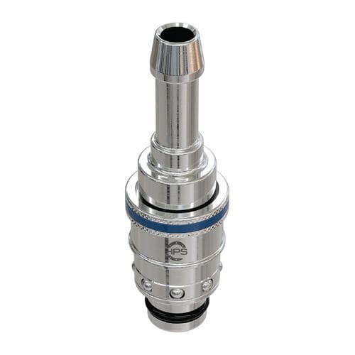Schnellkupplung - HPS International - hydraulisch / vernickeltes Messing / für Schläuche