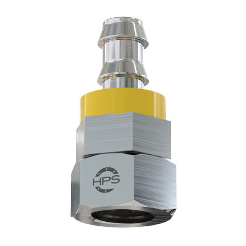 Anschluss für Push-to-Lock-Schlauch - HPS International - hydraulisch / mit Innengewinde / geriffelt