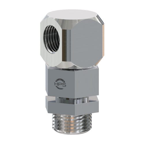 Ausrichtbarer Anschluss - HPS International - hydraulisch / Gewinde / rechtwinkelig