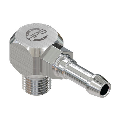 90°-Winkel-Anschluss - HPS International - hydraulisch / Gewinde / geriffelt