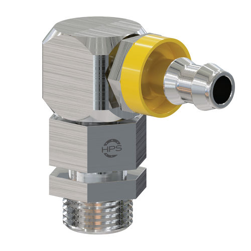 Ausrichtbarer Anschluss - HPS International - hydraulisch / Gewinde / geriffelt