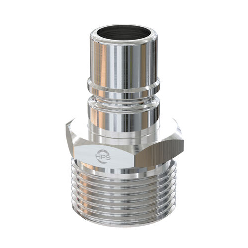 Schottanschluss - HPS International - hydraulisch / Gewinde / gerade