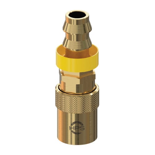 Muffenanschluss - HPS International - hydraulisch / Messing / für Push-to-Lock-Schlauch