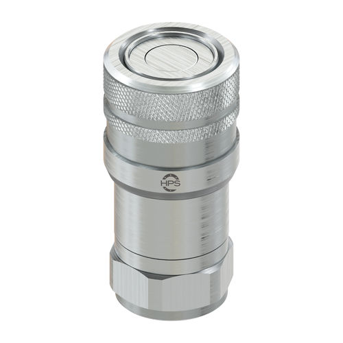 Schnellkupplung - HPS International - hydraulisch / Gewinde / Stahl