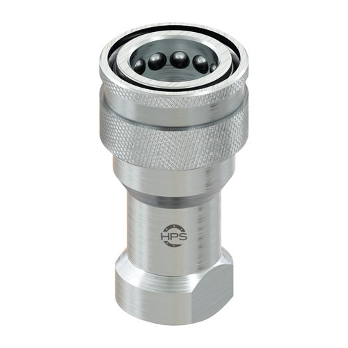 Schnellkupplung - HPS International - hydraulisch / Gewinde / Messing