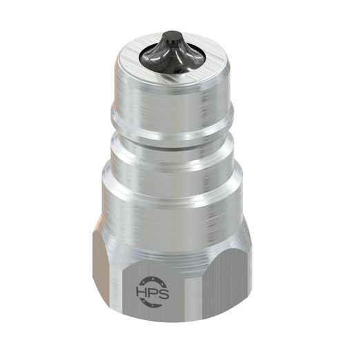 Schnellkupplung - HPS International - hydraulisch / mit Innengewinde / verzinkter Stahl