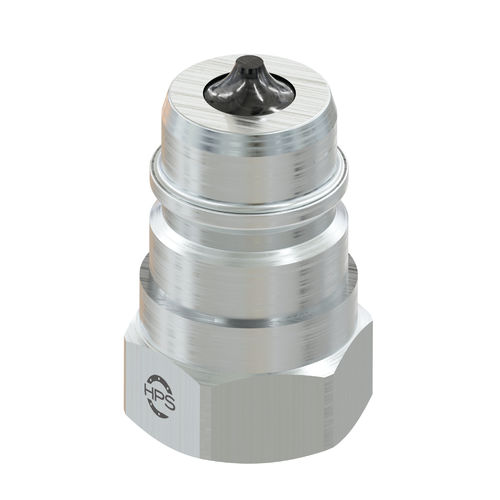 Schnellkupplung - HPS International - hydraulisch / mit Innengewinde / gerade