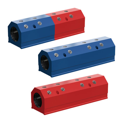 Wasserverteilerblock - HPAC– 2” - HPS International - Mehrweg / Aluminium / hydraulisch