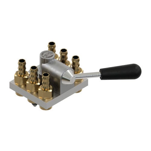 Hydraulische Multikupplung - 25 series - HPS International - Schnell / für Wasser / 6 Anschlüsse