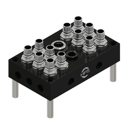 Hydraulische Multikupplung - 26 series - HPS International - für Wasser / 12 Anschlüsse