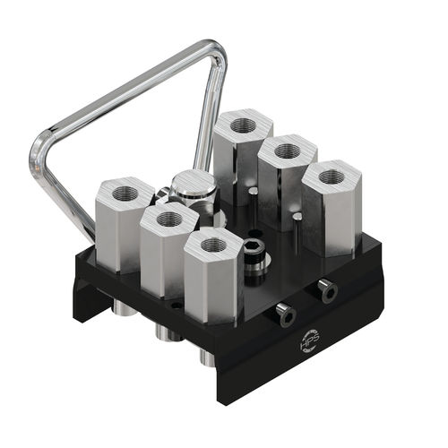 Hydraulische Multikupplung - 78 series - HPS International - Gewinde / für Spritzgussmaschinen / 6 Anschlüsse