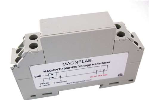 DC-Spannungsmessumformer - DVT-100 - Manutech Europe - DIN-Schiene