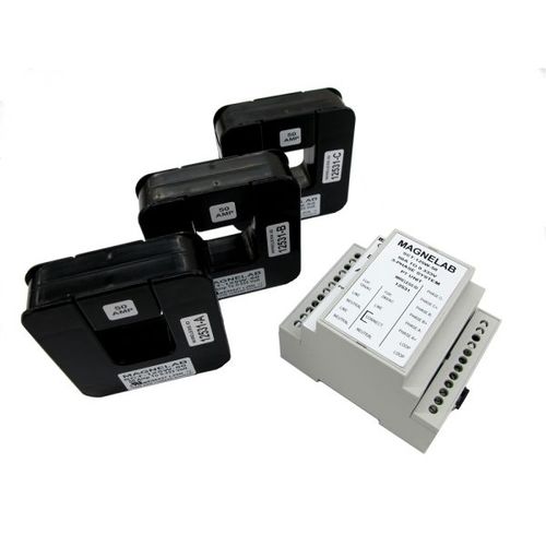 Stromsensor mit Wandler - SCT-125W series - Manutech Europe - für DIN-Schiene / AC / dreiphasig