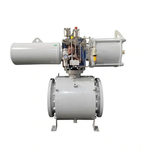 Kugelventil - Athena Engineering S.r.l. - pneumatisch / Absperr / Entleerung