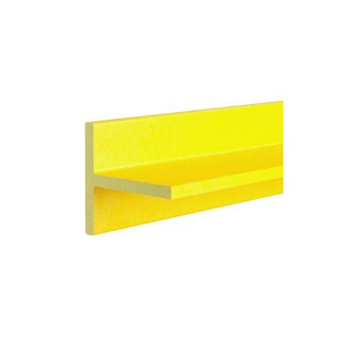 Profil aus glasfaserverstärktem Polyester - PT series - P-TREX - T / für Industrieanwendungen / für Bauanwendungen