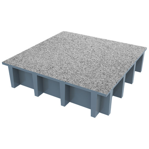 Verbundwerkstoff-Gitterrost - GC series - P-TREX - gedeckt / rutschfest / Industrie