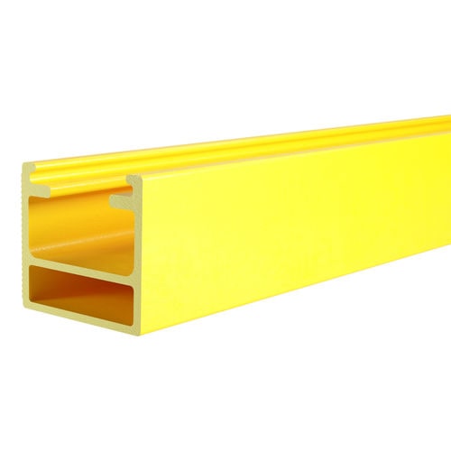Profil aus glasfaserverstärktem Polyester - PTRS series - P-TREX - rechteckig / für Industrieanwendungen / pultrudiert