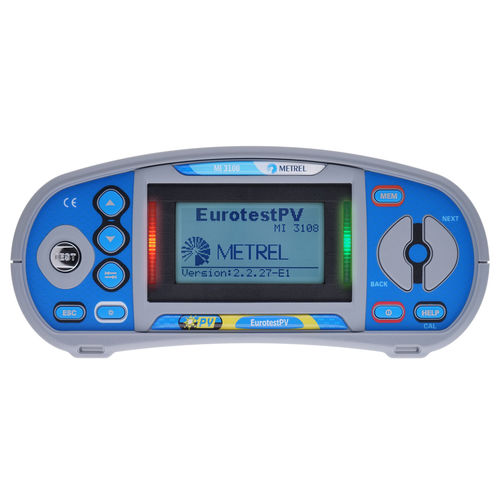 Spannungstester - MI 3108 EurotestPV - METREL - Isolation / RCD / Schleifenimpedanz