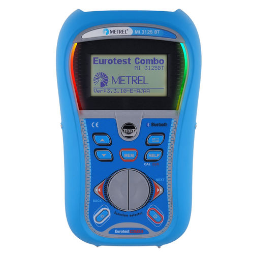 Spannungstester - MI 3125 BT EurotestCOMBO - METREL - Durchgang / Isolierwiderstand / Phasenfolge