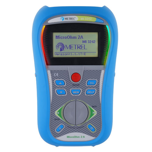 Digitales Mikroohmmeter - MI 3242 MicroOhm 2A - METREL - tragbar / mit niedrigem Widerstand / 4-Leiter