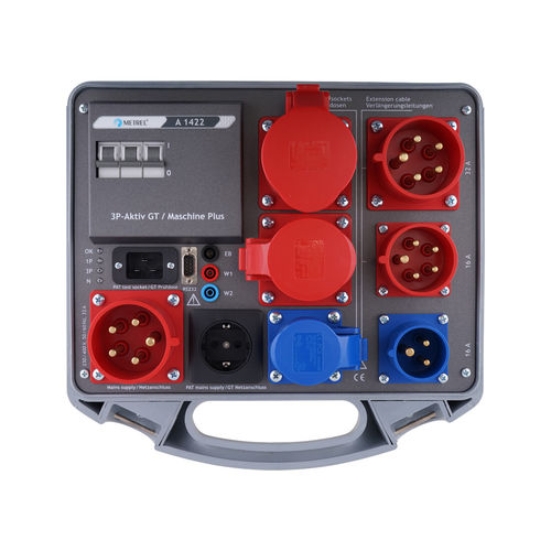 Ableitstromtester - A 1422 Active 3-phase Adapter Plus - METREL - RCD / für Elektrogeräte / für elektrische Ausrüstung