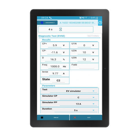 Analysesoftware - SW 1401 eMobility - METREL - Überwachung / Datenbank / für Test