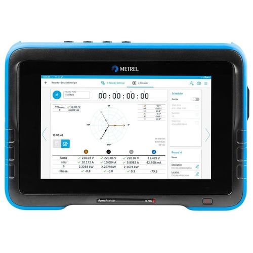 Leistungsmessgerät mit Qualitätsanalysator für Spektrum und Leistung - MI 2992 - METREL - Energieverbrauch / Frequenzmesser / Scheinleistung