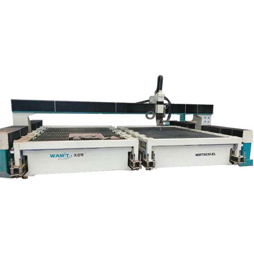 Wasserstrahlschneidmaschine - WMT5030-EL - Shandong Wami CNC Technology Co., Ltd. - für Stein / CNC / mit automatischer Beladung