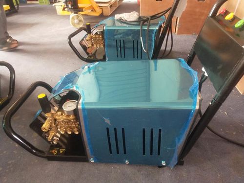 Kaltwasser-Hochdruckreiniger - SML3100-MB - Shandong Wami CNC Technology Co., Ltd. - dreiphasig / mobil / Edelstahl