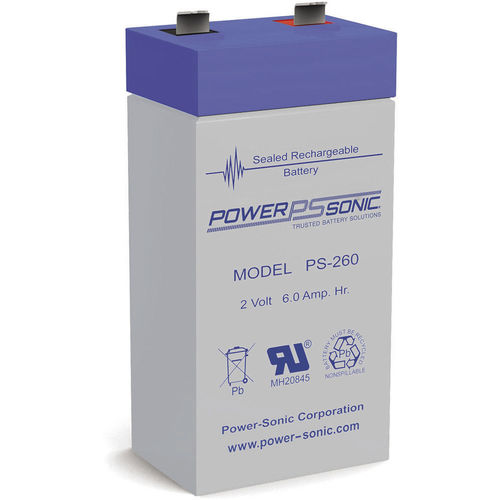 VRLA-Batterie - PS-260 - Power-Sonic - rechteckig / 2 V / für USV