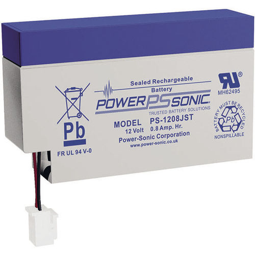 VRLA-Batterie - PS-1208JST FR - Power-Sonic - rechteckig / 12 V / für USV