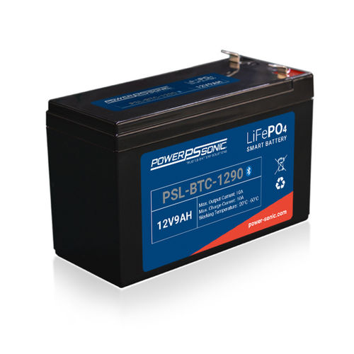 LiFePO4-Batterie - PSL-BTC-1290 - Power-Sonic - rechteckig / 12 V / UL