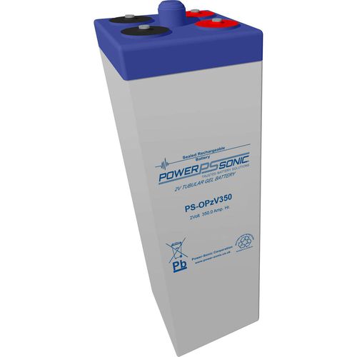 OpzV-Gel-Batterie - PS-6OPzV300 - Power-Sonic - rechteckig / 2 V / für Telekomausrüstung