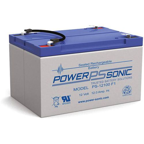 VRLA-Batterie - PS-12100 - Power-Sonic - rechteckig / 12 V / für USV