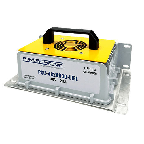 Tragbares Batterieladegerät - PSC-4820000-LIFE-US - Power-Sonic - LiFePO4 / IP65