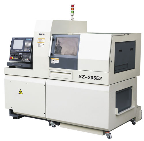 CNC-Drehautomat - SZ-205E2 - Shenzhen Sowin Precision Machine Tool Co., Ltd - 5-Achs / universell / 2 Spindeln