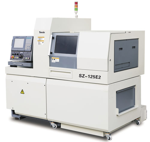 CNC-Drehautomat - SZ-125E2 - Shenzhen Sowin Precision Machine Tool Co., Ltd - 5-Achs / universell / 2 Spindeln
