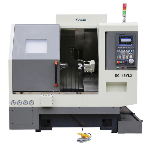 CNC-Drehmaschine - SC-46YL2 - Shenzhen Sowin Precision Machine Tool Co., Ltd - horizontal / 3-Achs / universell