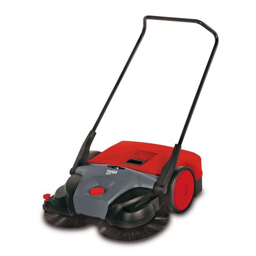 Handgeführte Kehrmaschine - Haaga 677 Profi - Starmix - manuell / mit Batterie