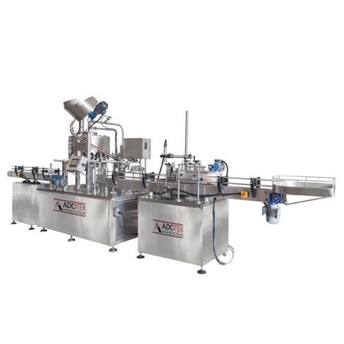 Monoblock-Füllmaschine - ADK 302 - Adotek Machine - automatisch / für Flaschen / Nahrungsmittel
