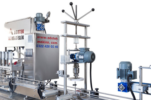 Dreh-Verschliesser - ADK 311 - Adotek Machine - vollautomatisch / für Flaschen / Inline