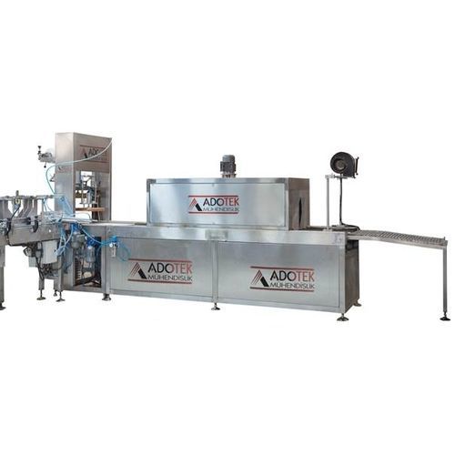 Automatische Verpackungsmaschine - ADK 314 - Adotek Machine - mit Schrumpftunnel / für Lebensmittel / für die Lebensmittelindustrie