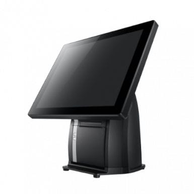 Terminal mit Touchscreen - PST650 built-in printer POS - Clientron Corp. - Tischmodell / VGA / Intel® Celeron J1900